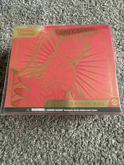 Pokemon TCG Scarlet And Violet ETB Koraidon Elite Trainer Box - New Sealed - Image 1