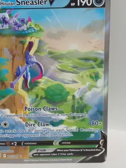 Hisuian Sneasler V 175/189 NM Alt Full Art Holo Astral Radiance Holo Pokemon TCG - Image 3