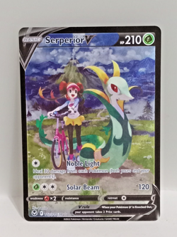 Serperior V TG13/TG30 Holo V Rare Silver Tempest Trainer Gallery Pokemon Holo NM - Image 1