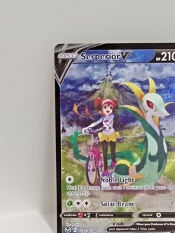 Serperior V TG13/TG30 Holo V Rare Silver Tempest Trainer Gallery Pokemon Holo NM - Image 5