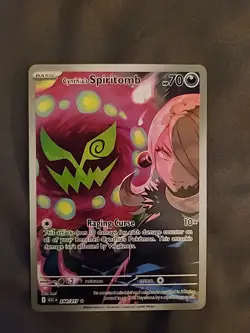 Cynthia's Spiritomb 244/217 Pokemon Me: Ascended Heroes Illustration Rare Holo - Image 1