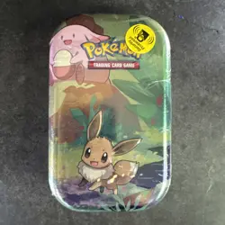 POKEMON TCG Kanto Friends Mini Tin Eevee (L24) BRAND NEW & SEALED - Image 1