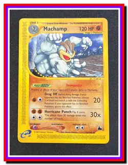 2003 pokemon Machamp #16/144 Skyridge rare non holo - Image 1