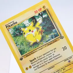 Pokemon TCG - Pikachu 60/64 Jungle Common 1st Edition WOTC - NM - Image 1