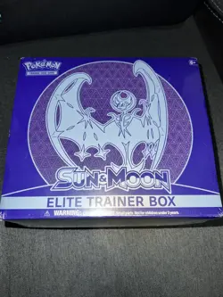 Sun and Moon Base - Lunala ETB - Elite Trainer Box Pokemon TCG Factory Sealed - Image 1