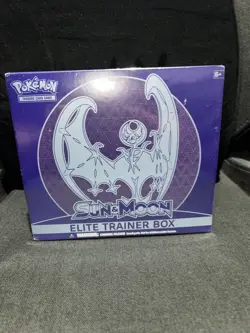 Sun and Moon Base - Lunala ETB - Elite Trainer Box Pokemon TCG Factory Sealed - Image 4