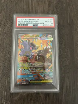 Mega Kangaskhan ex 182/132 PSA 10 Mega Evolution Holo Pokemon - Image 1