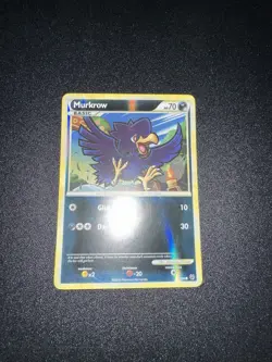 Pokemon TCG Murkrow 59/90 HGSS Undaunted Reverse Holo NM/LP - Image 1