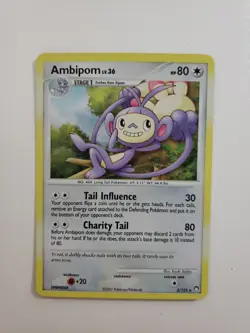 Ambipom 3/123 Mysterious Treasures Cosmos Holo 2007 Pokemon TCG LP - Image 1
