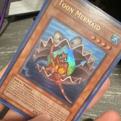 MISPRINT! Konami Yu-Gi-Oh! Toon Mermaid MRL-072 Ultra Rare Foil Unlimited EN - Image 1