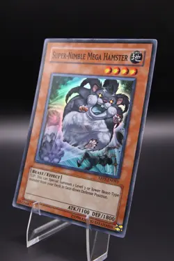 Super-Nimble Mega Hamster ABPF-EN0XX Absolute Powerforce Super Rare LP+/NM- YuGi - Image 3