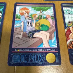One Piece Visual Adventure 5 Card Set Trading Cards pre-owned condition - Image 5