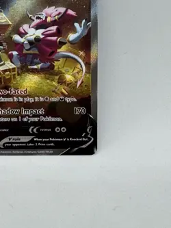 Pokemon Hoopa V GG53/GG70 Crown Zenith Galarian Gallery Full Art Pokemon TCG - Image 5