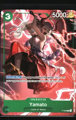 Yamato (Tournament Pack Vol. 1) One Piece Promotion Cards #P-008 tcg One_piece - Image 1