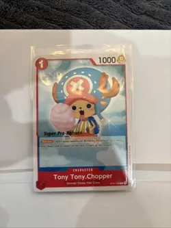 One Piece TCG | Tony Tony.Chopper | ST01-006 Starter Deck 1 Super pre release NM - Image 1