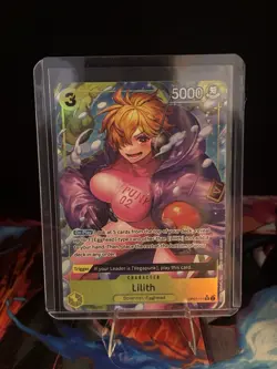 One Piece Lilith OP07-111 500 Years in the Future Super Rare Full Art Foil - Image 1