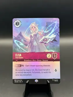 Disney Lorcana - Fabled Elsa - Snow Queen (Epic) #210/204 - Image 1