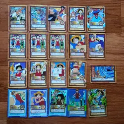ONE PIECE Carddass Trading Cards Set Mixed Lot Old Cards Collectible - Image 1