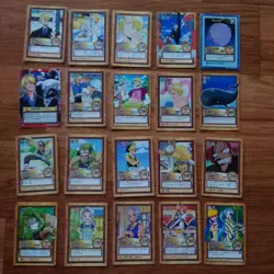 ONE PIECE Carddass Trading Cards Set Mixed Lot Old Cards Collectible - Image 4