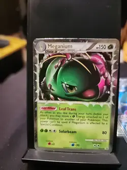 Meganium HGSS08 Holo Pokemon Card Rare Promo Edition - Image 1