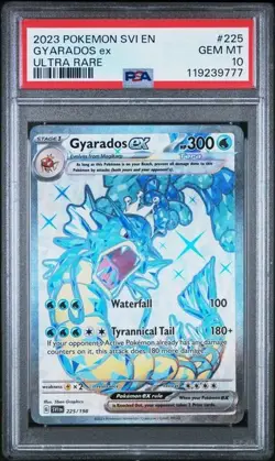 2024 Pokemon Scarlet & Violet - GYARADOS EX Ultra Rare #225 - PSA 10 - Image 1