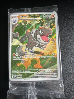 Tyrunt 070 Promo Card SEALED Prefect Order Etb Promo Full Art NM - Image 1