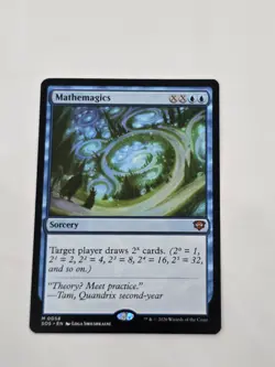 Mathemagics Secrets of Strixhaven #58 MTG Regular Magic The Gathering Card M/NM - Image 1