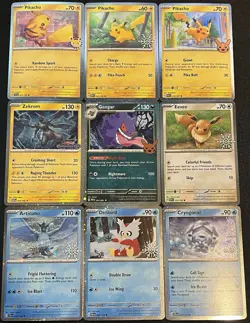 Pokemon TCG 36 Card Lot of Cosmos Holos and Promos from various sets near mint - Image 1