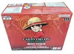 One Piece ENG Carrying on His Will OP-13 Box 24 Buste BANDAI CARD GAME - Image 1