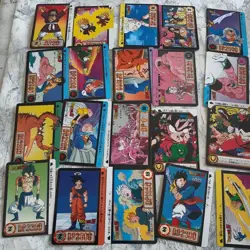 Bandai Dragon Ball Z Carddass Cards Lot 1991 1995 About 190 Collectible Set - Image 3