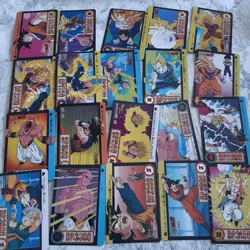 Bandai Dragon Ball Z Carddass Cards Lot 1991 1995 About 190 Collectible Set - Image 4