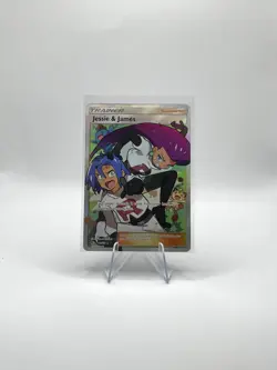 Pokemon TCG Jessie & James Trainer Full Art Ultra Rare Card 68/68 Hidden Fates - Image 5