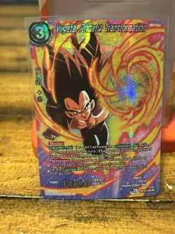 Dragon Ball Super Card Game Vegeta, Prideful Transformation Theme Selection:... - Image 1