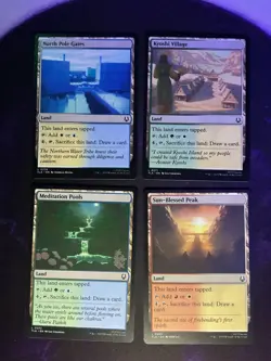 MTG * Sac And Draw Duel Land Avatar: The Last Airbender * 1X (Each) * NM - Image 1