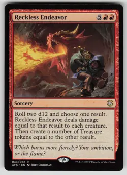 Reckless Endeavor Normal R Commander: Adventures in the Forgotten Realms 33 NM - Image 1