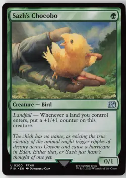 Sazh's Chocobo (200) - Normal - Final Fantasy (FIN) - NM - Image 1