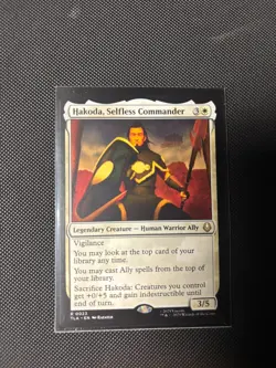 Hakoda, Selfless Commander TLA NM MTG - Image 1