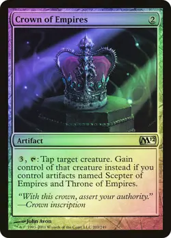MTG FOIL Crown of Empires - Magic 2012 #203 - Image 1