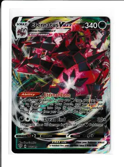 Pokemon TCG - Darkness Ablaze - Eternatus VMax (117/189) - NM - Image 1