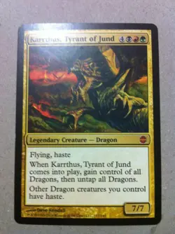 Karrthus, Tyrant of Jund - Alara Reborn - Magic: The Gathering - MTG - Image 1