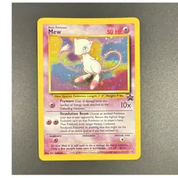 Pokemon TCG Mew Promo Holo Rare Wotc 09/53 Basic Psychic 50 HP 2000 Ken Sugimori - Image 1