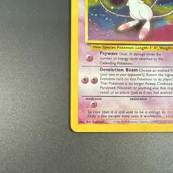 Pokemon TCG Mew Promo Holo Rare Wotc 09/53 Basic Psychic 50 HP 2000 Ken Sugimori - Image 5