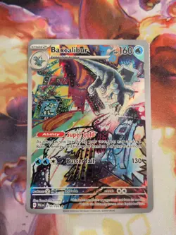 Pokemon TCG Baxcalibur Card 210/193 IR Sv02: Paldea Evolved 2023 - Image 1