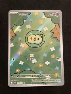 Pokemon TCG Solosis Illustration Rare Black Bolt 118/086 English Edition - Image 1