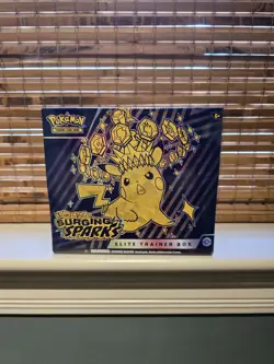 Pokemon TCG Surging Sparks ETB Brand NEW FACTORY SEALED - Image 1