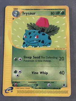 Ivysaur - 82/165 Expedition Base Set -LP- Pokemon TCG - 82/165 - Image 1