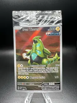Iron Thorns SVP098 Pokemon TCG Scarlet & Violet Promo Ultra Rare SEALED Card NM - Image 1