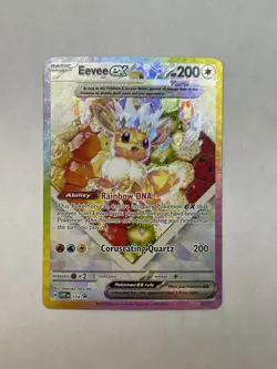 Pokemon Eevee ex 174 SV Scarlet & Violet Promo Holo English - Image 1