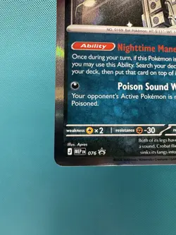 Crobat MEP 076Prerelease Stamped Pokemon TCG: Chaos Rising NM/MP/DMG LOOK 2815 - Image 4