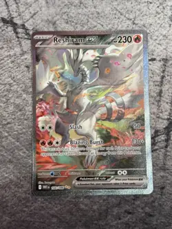 Pokemon TCG - Reshiram EX 166/086 White Flare English Special Illustration Rare - Image 1